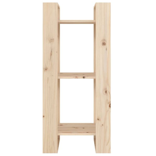 vidaXL Book Cabinet/Room Divider 41x35x91 cm Solid Wood Pine