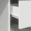 vidaXL Desk with Drawer White 90 x 49 x 75 cm Engineered Wood