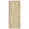 vidaXL Plant Stands 2 pcs Sonoma Oak 30x30x70 cm Engineered wood