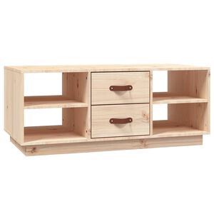 vidaXL Coffee Table 100x50x41 cm Solid Wood Pine