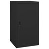 vidaXL Saddle Cabinet Black 53x53x105 cm Steel