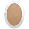 vidaXL Wall Mirror Baroque Style 50x70 cm Silver