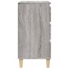 vidaXL Bedside Cabinet Grey Sonoma 40x35x70 cm Engineered Wood