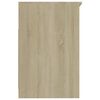 vidaXL Drawer Cabinet Sonoma Oak 40x50x76 cm Engineered Wood