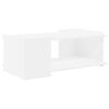 vidaXL Coffee Table White 90 x 50 x 33 cm Engineered Wood
