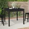 vidaXL Garden Table Black 82.5x82.5x76 cm Solid Wood Pine
