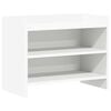vidaXL TV Cabinet 60 x 33 x 47 cm White Engineered Wood