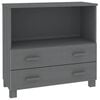vidaXL Sideboard | Dark Grey | Solid Pine Wood | Medium | Sideboard