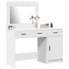 vidaXL Dressing Table 2 pcs White 40 x 41 x 75 cm Engineered wood