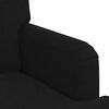 vidaXL Sofa Black 162 x 80 x 85 cm Fabric