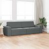 vidaXL Sofa Bed 200cm Dark Grey Fabric