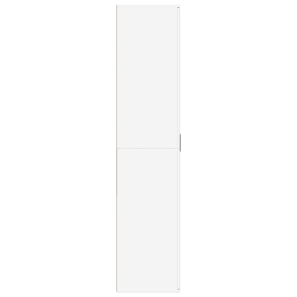 vidaXL Shoe Cabinet White 80x39x178 cm Engineered Wood