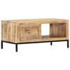 vidaXL Coffee Table 88x50x42 cm Solid Mango Wood
