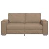 vidaXL Sofa Cappuccino 180 x 80 x 84 cm Fabric