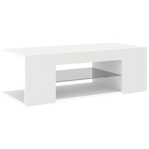 vidaXL TV Cabinet | White | Engineered wood | Medium | TV Cabinet | Rectangular
