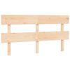 vidaXL Bed Headboard 154x3x81 cm Solid Wood Pine