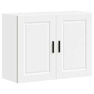vidaXL Kitchen Wall Cabinet "Porto" White Engineered Wood
