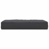 vidaXL Pallet Cushion Black 60x60x8 cm Oxford Fabric