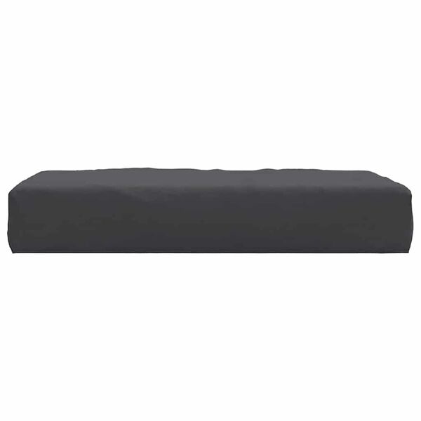 vidaXL Pallet Cushion Black 60x60x8 cm Oxford Fabric