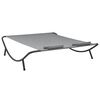 vidaXL Outdoor Lounge Bed Fabric Anthracite