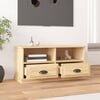 vidaXL TV Cabinet Sonoma Oak 93x35.5x45 cm Engineered Wood