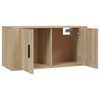 vidaXL Wall-mounted TV Cabinets 2 pcs Sonoma Oak 80x34.5x40 cm