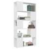 vidaXL Book Cabinet Room Divider White 80x24x155 cm Engineered Wood