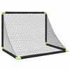 vidaXL Kids' Football Goal Foldable Black 90x64x64 cm