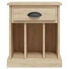 vidaXL Bedside Cabinets 2 pcs Sonoma Oak 43x36x50 cm