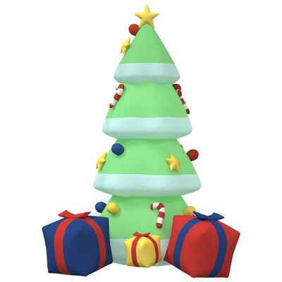 vidaXL Inflatable Christmas Tree with LEDs 240 cm