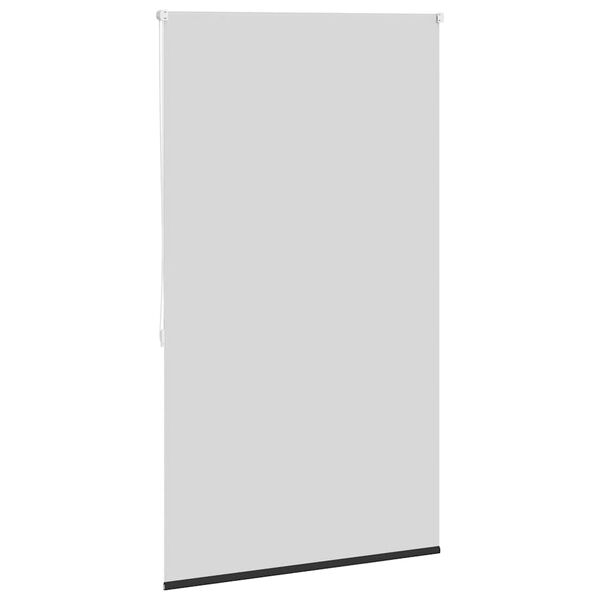vidaXL Roller blind blackout 104.4x175 cm Fabric Width 100 cm black