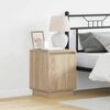 vidaXL Bedside Cabinet 2 pcs Sonoma Oak 39 x 34.5 x 50 cm