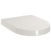 vidaXL Soft-close Toilet Seat with Quick-release Design White Square