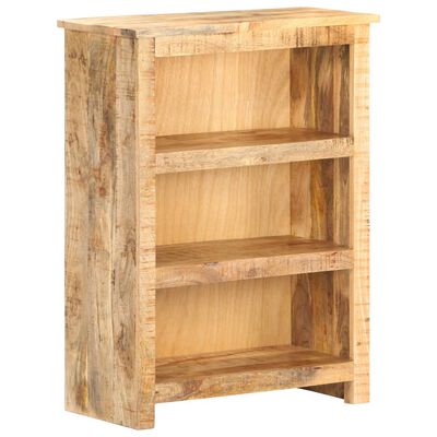 vidaXL Book Cabinet 59x30x80 cm Rough Mango Wood
