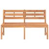 vidaXL Garden Bench 150 cm Solid Teak Wood
