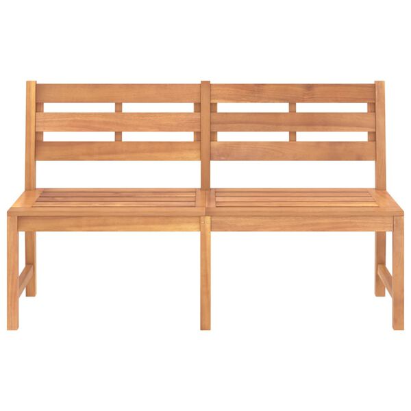 vidaXL Garden Bench 150 cm Solid Teak Wood