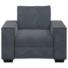 vidaXL Sofa Chair Dark Grey 100x78x84 cm Velvet