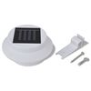 Outdoor Solar Lamp Set 6 pcs Fence Light Gutter Light White