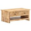 vidaXL Coffee Table 88x50x38 cm Rough Mango Wood