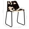 vidaXL Dining Chair 6 pcs Genuine Goat Leather