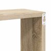 vidaXL Wall Cube Shelves 2 pcs White and Sonoma Oak 30x15x30 cm