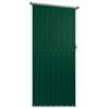 vidaXL Garden Shed Green 180.5x97x209.5 cm Galvanised Steel