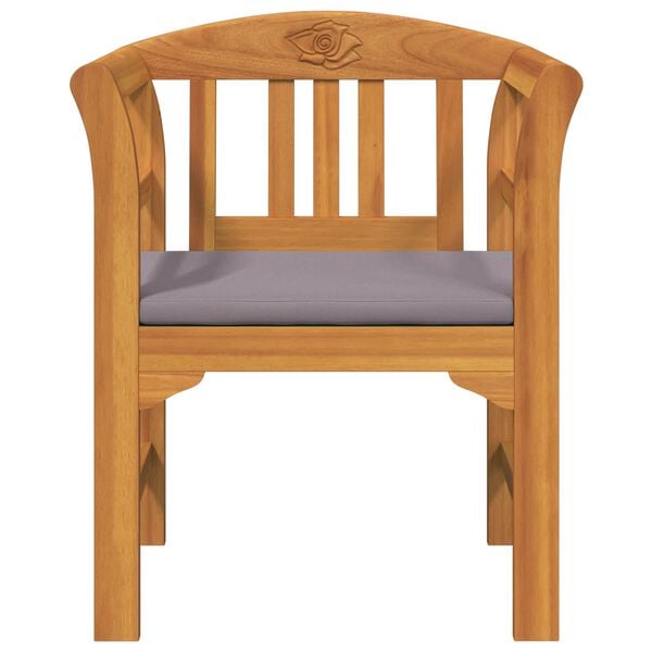 vidaXL Bench Natual Oil Finsing 68.5 x 46 x 82.5 cm Solid Acacia Wood