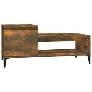 vidaXL Coffee Table | Smoked oak | Engineered wood | Medium | Coffee Table