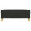 vidaXL Bench Black 100x35x41 cm Fabric