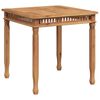 vidaXL Garden Dining Table 80x80x80 cm Solid Teak Wood