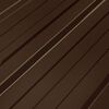 vidaXL Roof Panel 12 pcs Brown 129 x 45 cm Galvanised steel