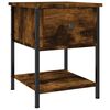 vidaXL Bedside Tables 2 pcs Smoked Oak 34x35.5x45 cm Engineered Wood