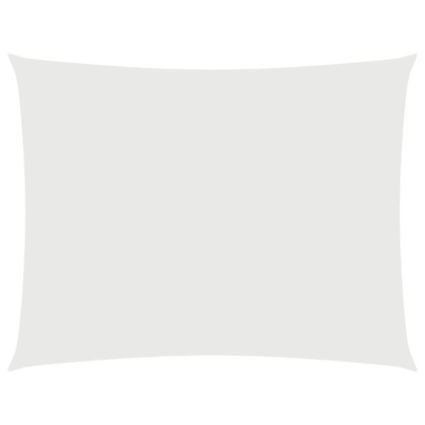 vidaXL Sunshade Sail Oxford Fabric Rectangular 2x3 m White