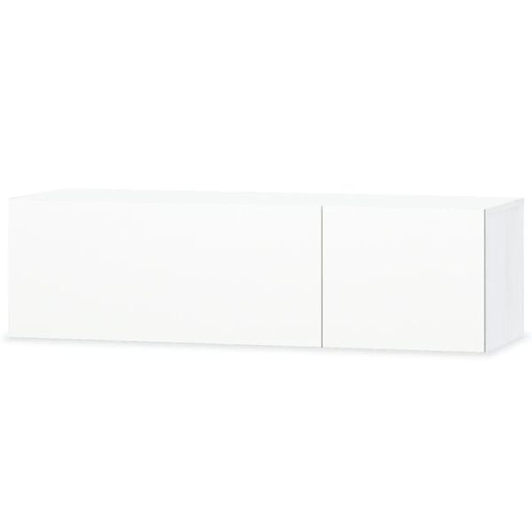 vidaXL TV Cabinets 2 pcs Engineered Wood 120x40x34 cm High Gloss White